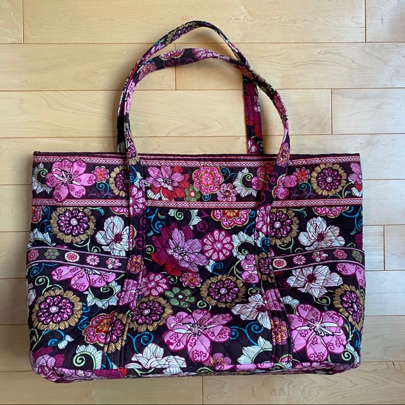 Vera Bradley Handbags - Vera Bradley Mod Floral Pink Tote